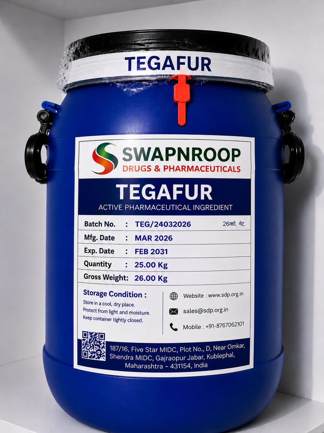 Tegafur API