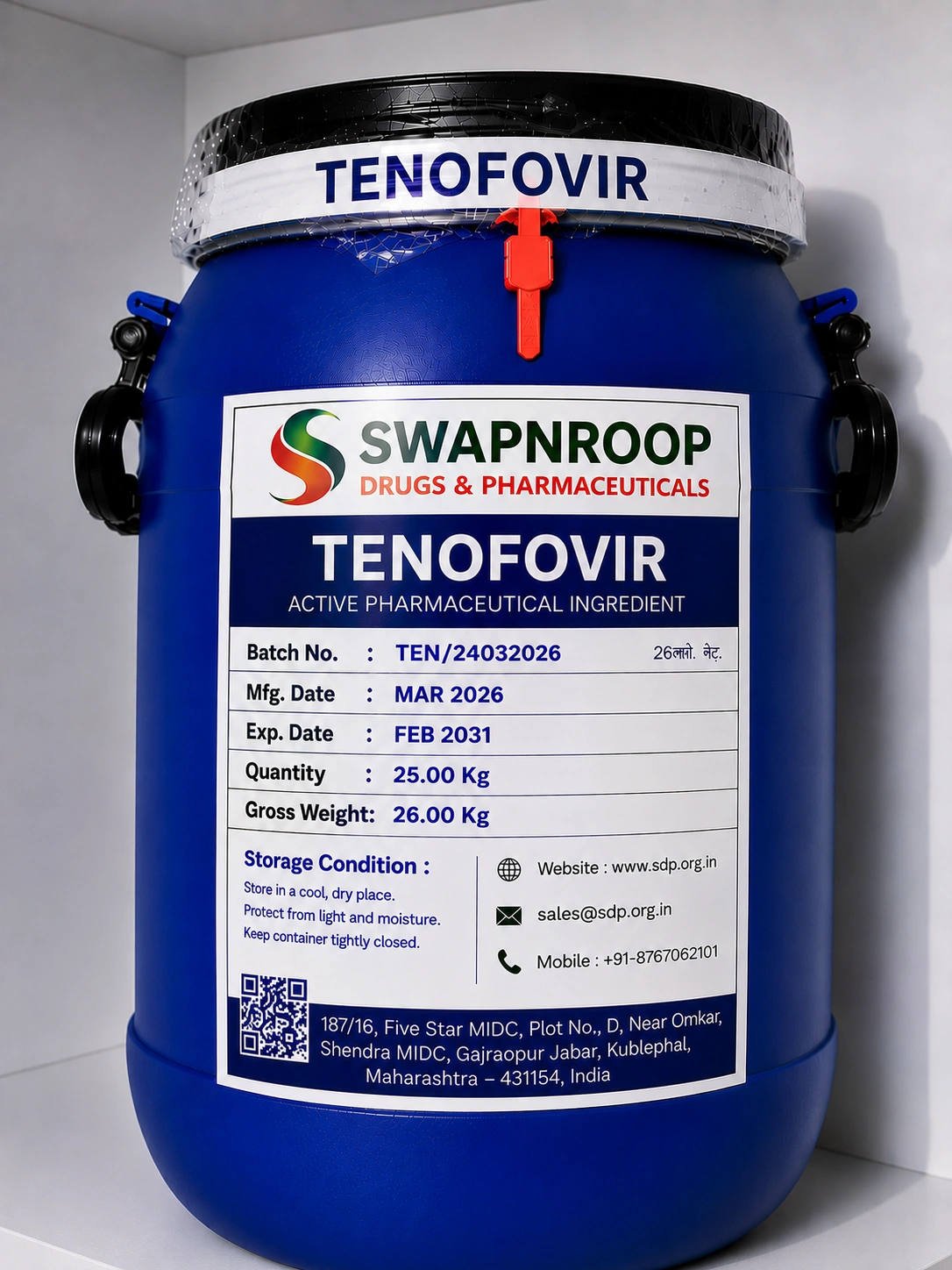 Tenofovir API