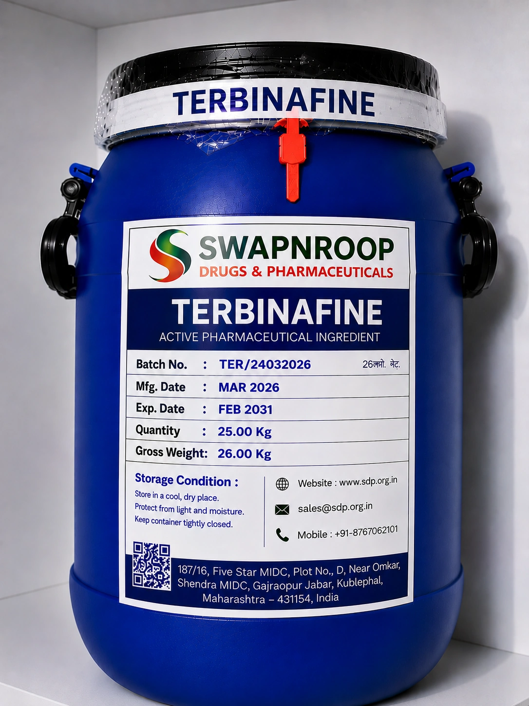 Terbinafine API