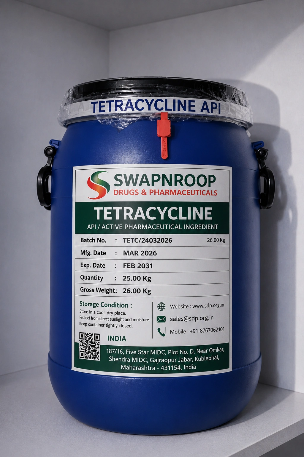 Tetracycline API