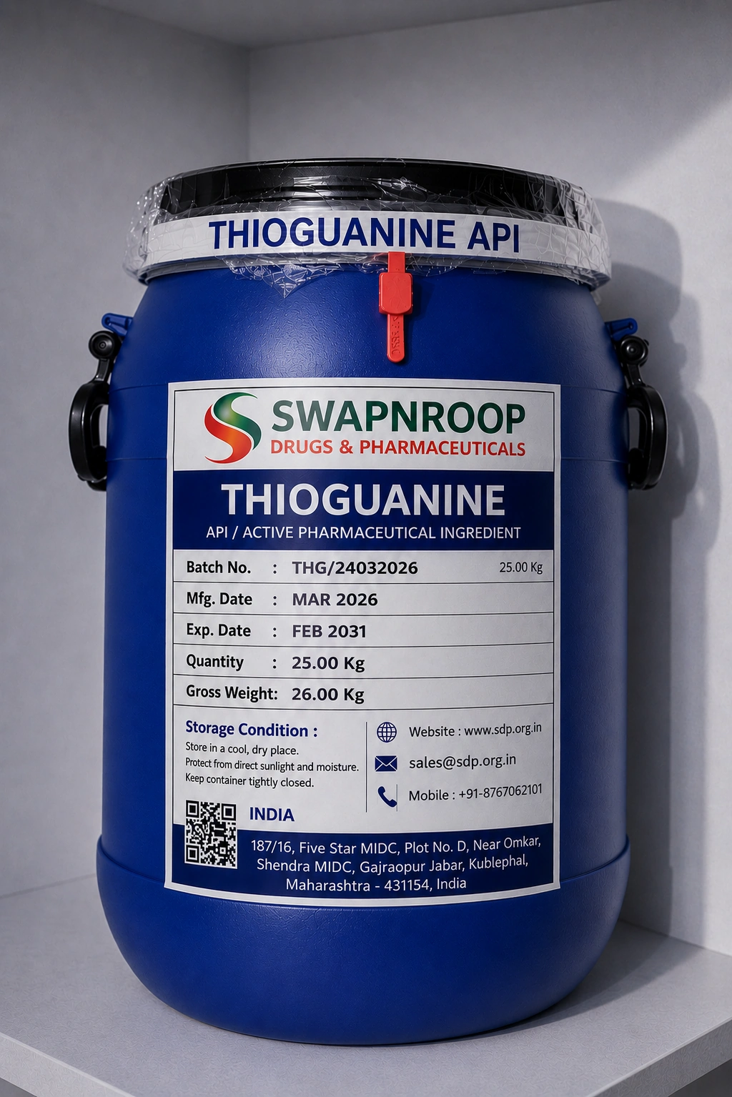 Thioguanine API