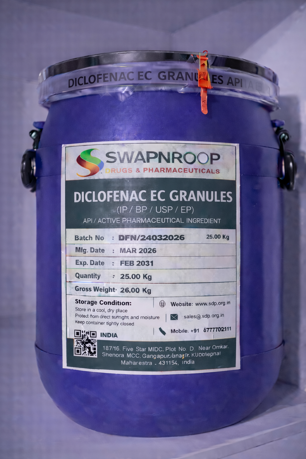 Diclofenac EC Granules