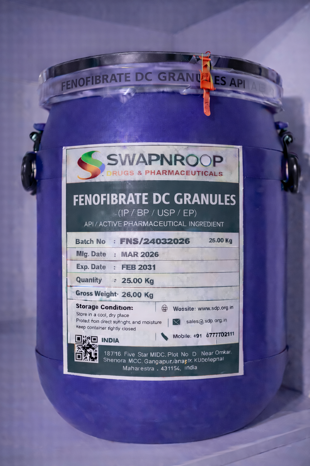 Fenofibrate DC Granules