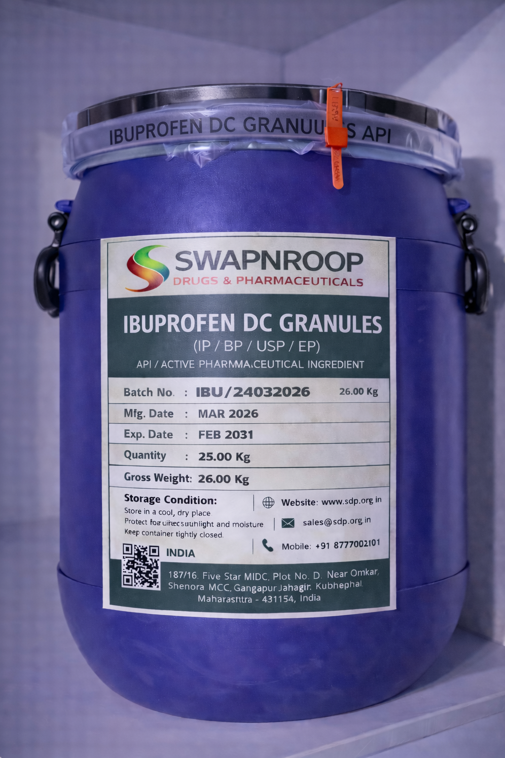 Ibuprofen DC Granules